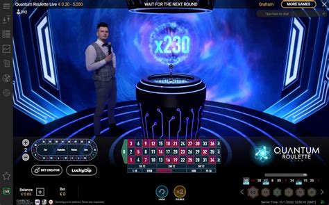 Play Quantum Roulette Live Dealer Game .